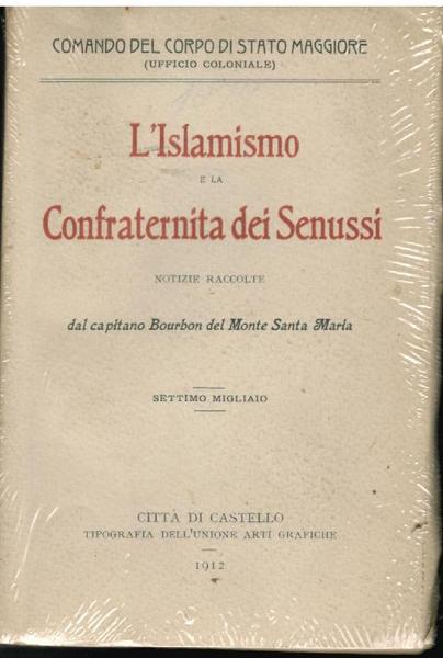 L'ISLAMISMO E LA CONFRATERNITA DEI SENUSSI