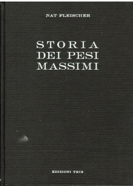 STORIA DEI PESI MASSIMI