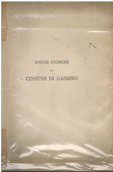 NOTIZIE STORICHE DEL COMUNE DI CASSINO