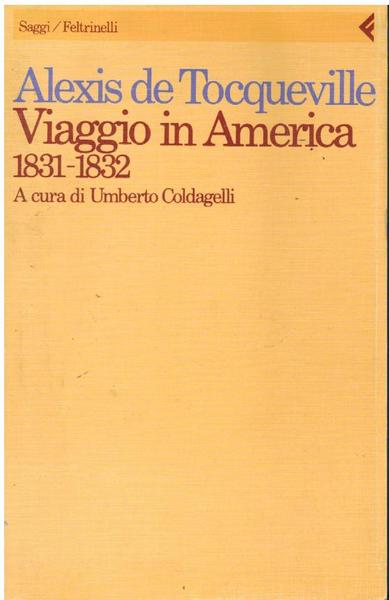 VIAGGIO IN AMERICA 1831-1832.