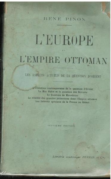 L'Europe et l'Empire Ottoman,