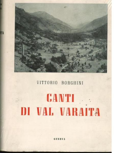 Canti di Val Varaita (1933 - 1952)