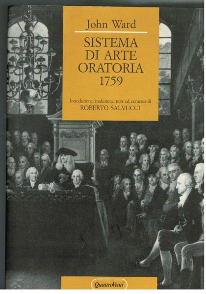 Sistema di arte oratoria 1759,