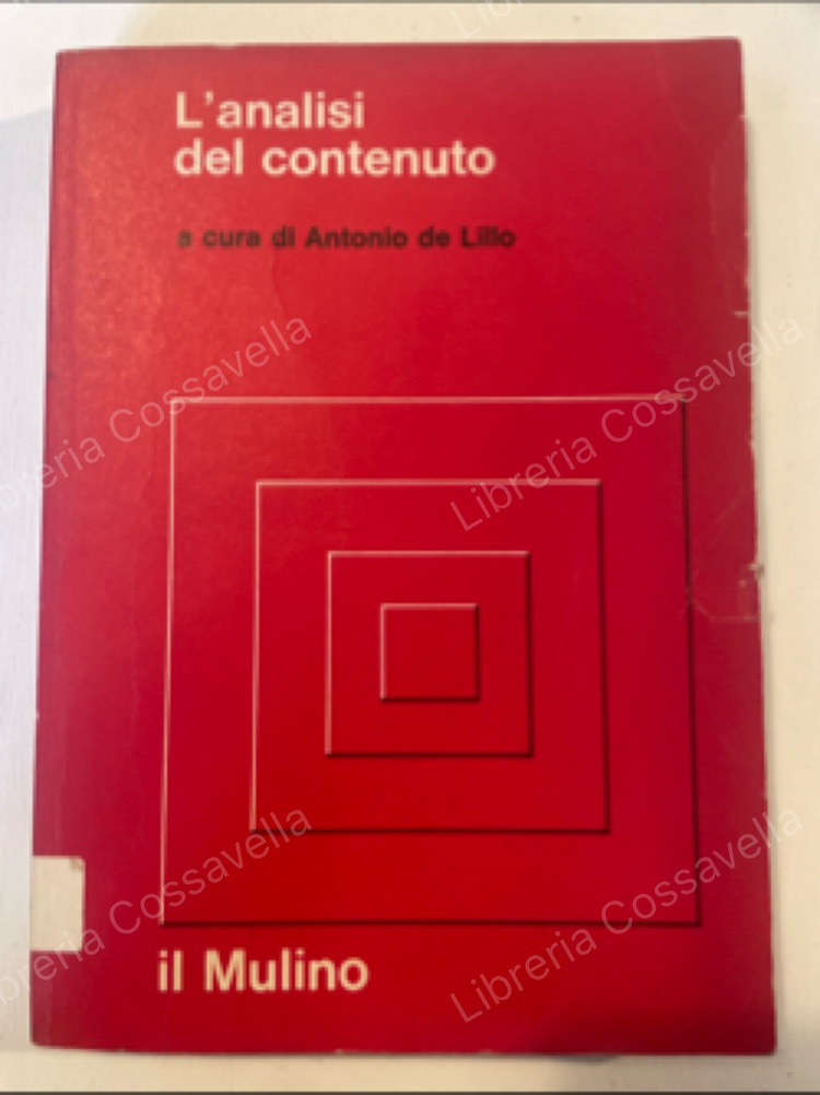 L’analisi del contenuto