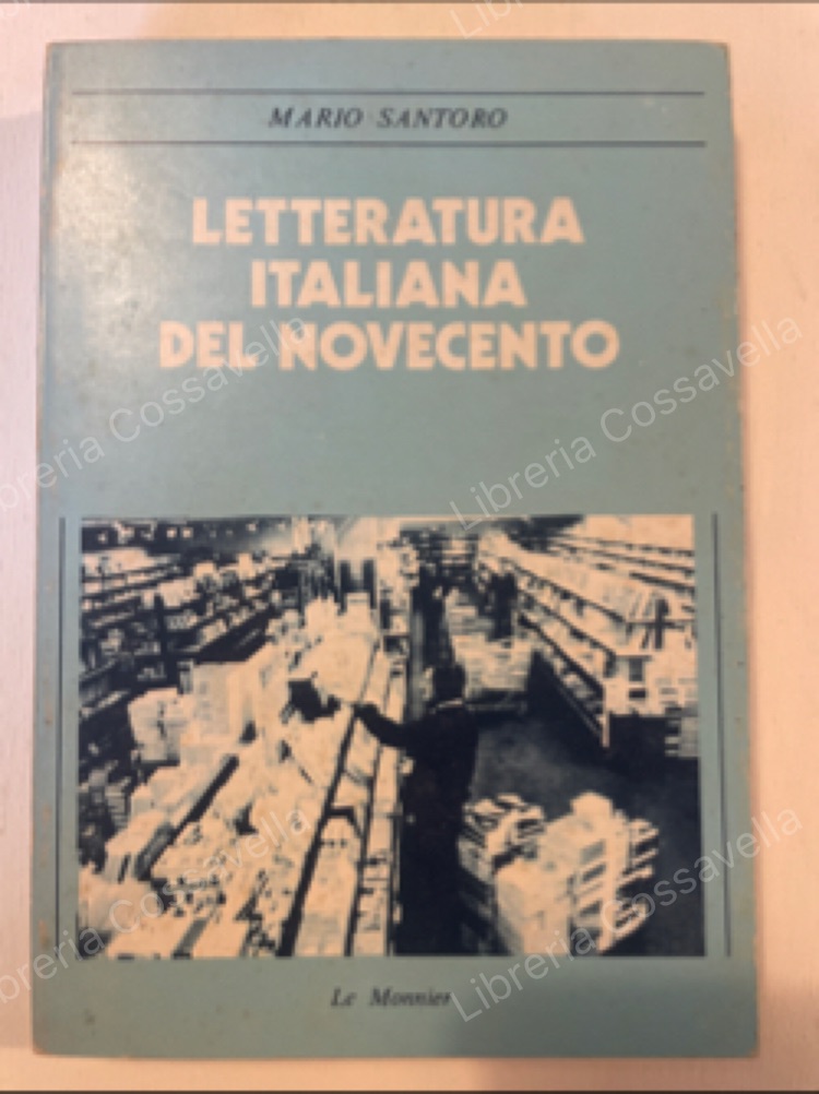 Letteratura italiana del novecento
