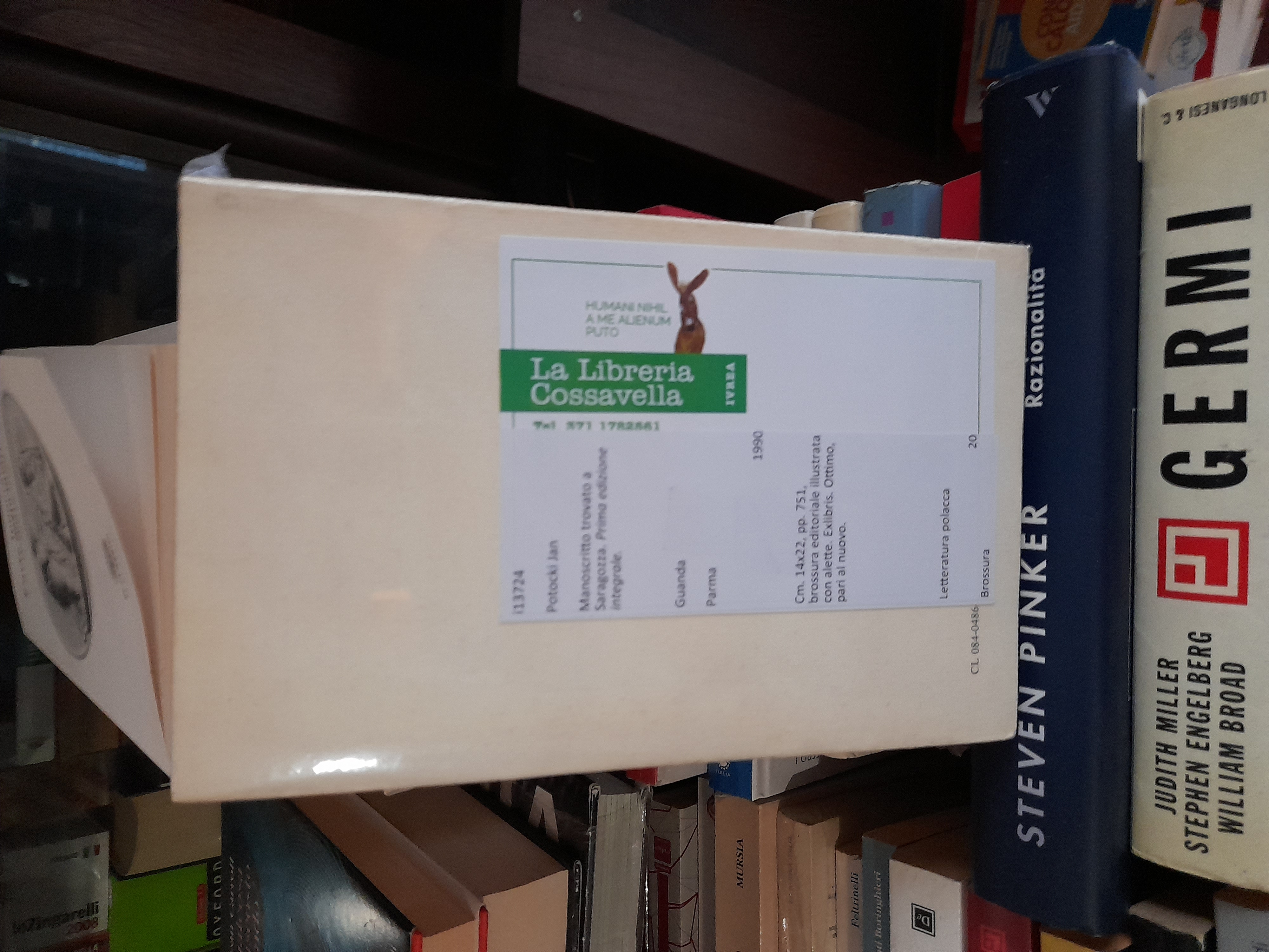 Manoscritto trovato a Saragozza. Prima edizione integrale.