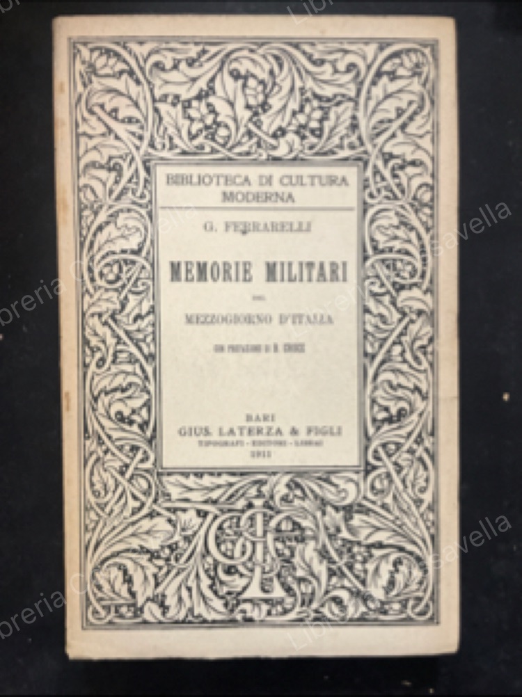 Memorie militari del mezzogiorno d’Italia