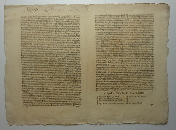 BULLA Sanct.mi D.N. Pii divina providentia papae V, PROHIBITORIA, NE …