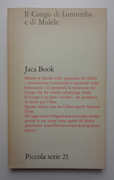 Il Congo di Lumumba e di Mulele