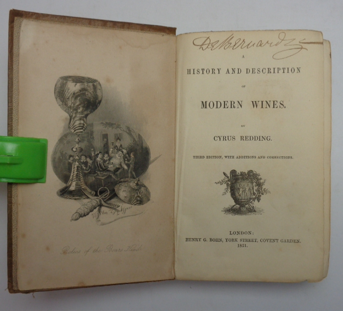 A HISTORY AND DESCRIPTION OF MODERN WINES.