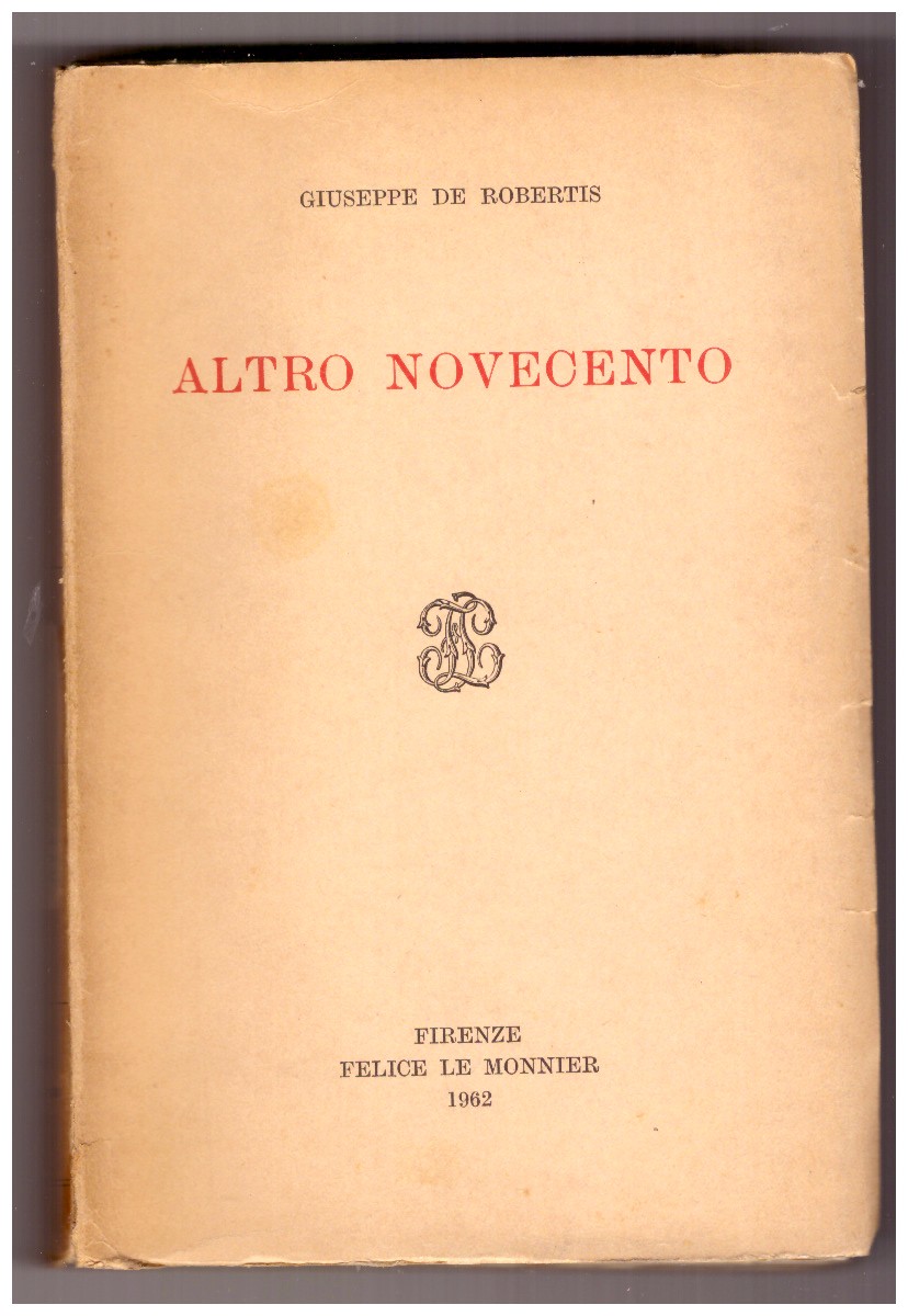 ALTRO NOVECENTO.