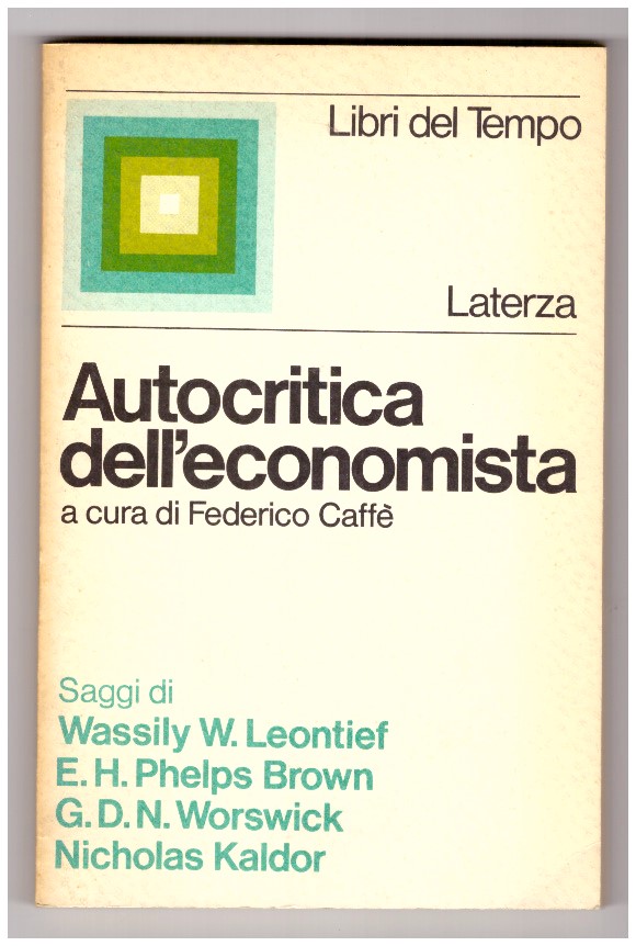 Autocritica dell'economista