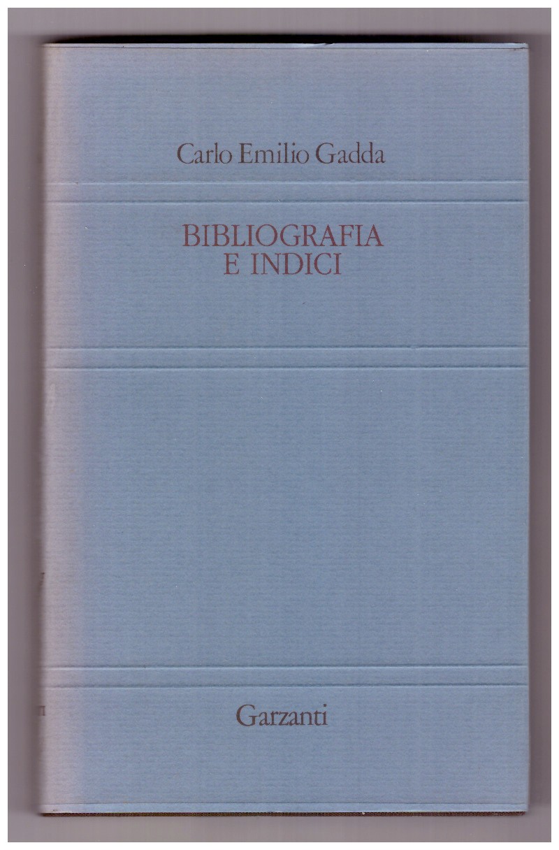 BIBLIOGRAFIA E INDICI.