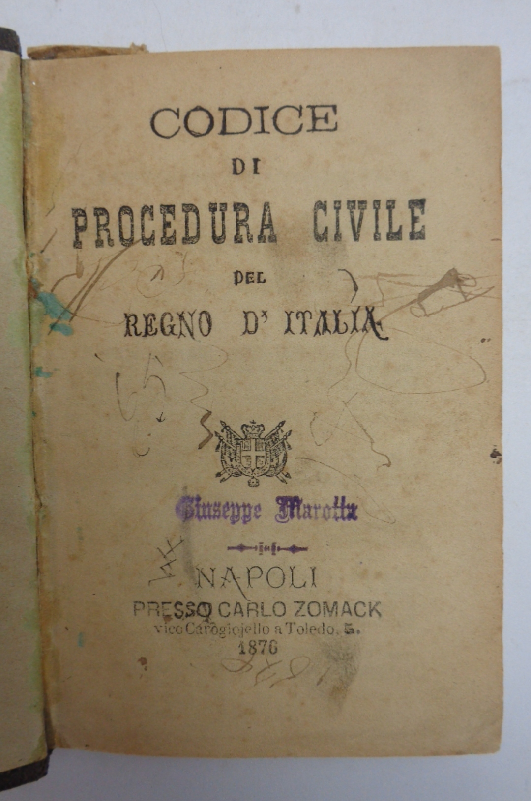 Codice di procedura civile del Regno d'Italia
