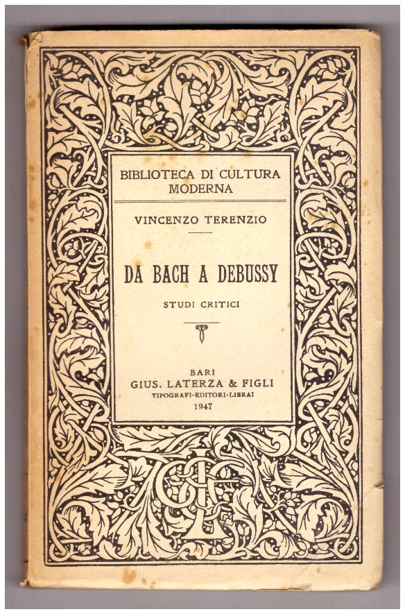 DA BACH A DEBUSSY. Studi critici