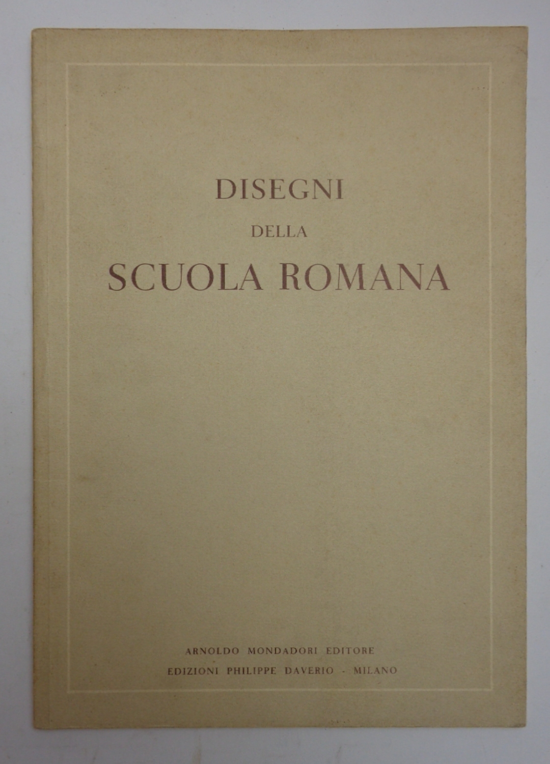 DISEGNI DELLA SCUOLA ROMANA