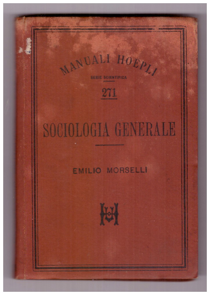 Elementi di sociologia generale