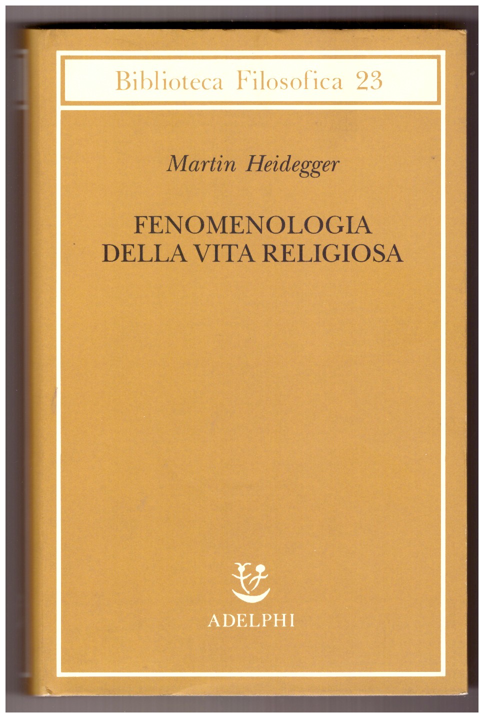Fenomenologia della vita religiosa