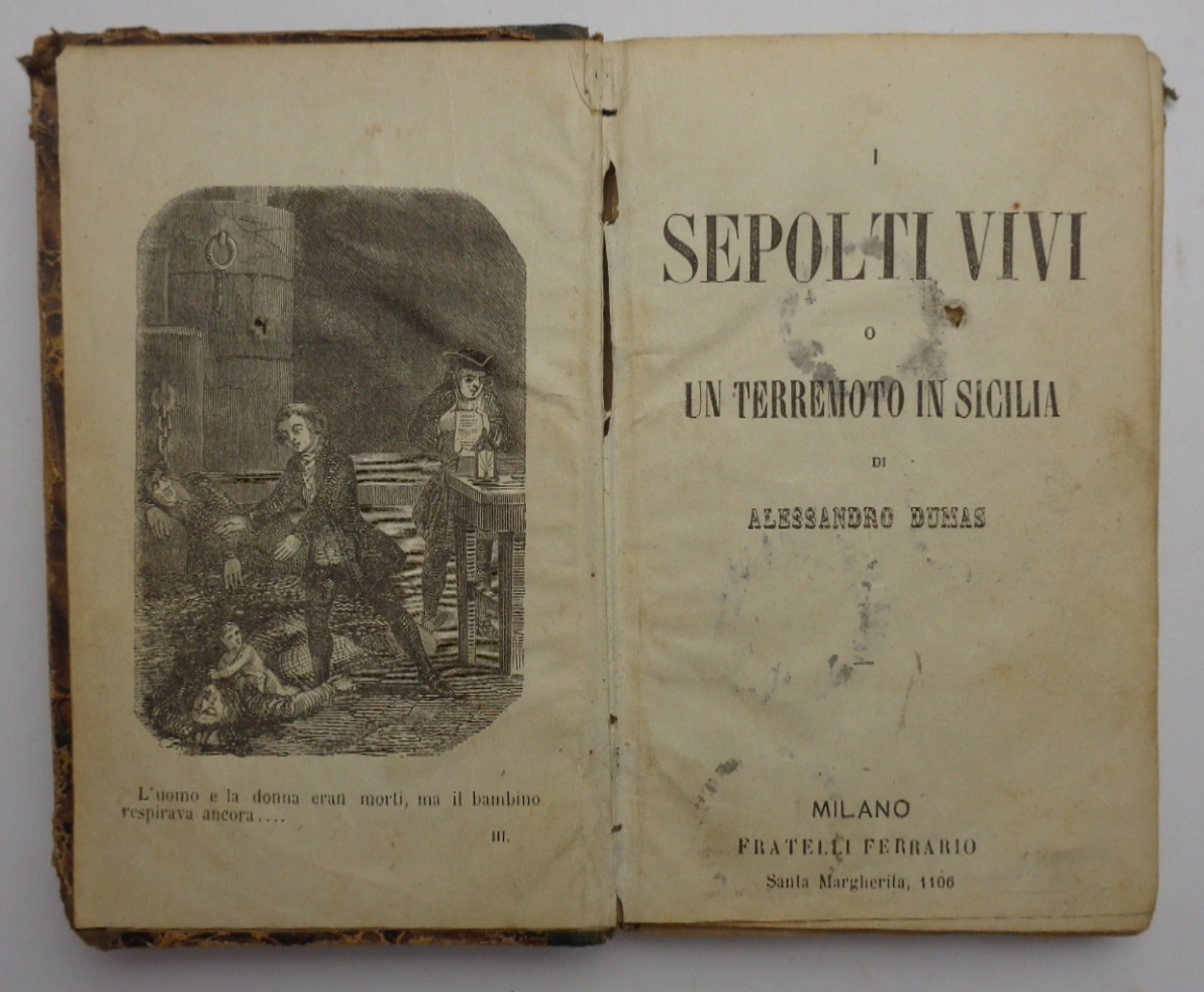 I SEPOLTI VIVI, O UN TERREMOTO IN SICILIA.