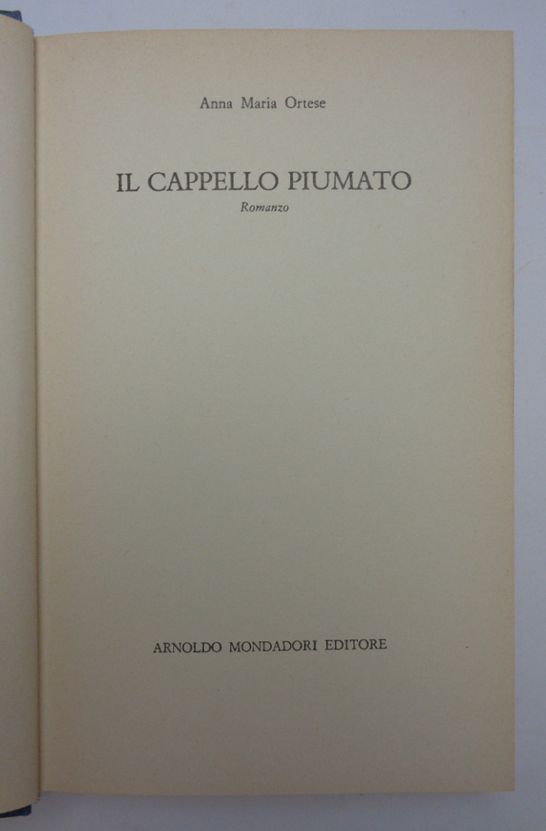 IL CAPPELLO PIUMATO.