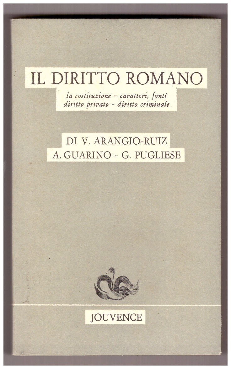 IL DIRITTO ROMANO. La costituzione. Caratteri, fonti. Diritto privato. Diritto …
