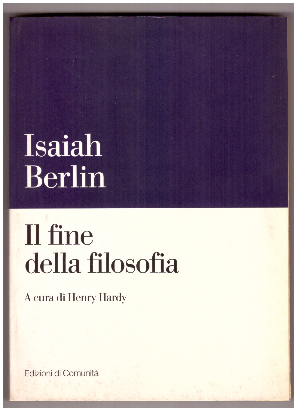 Il fine della filosofia