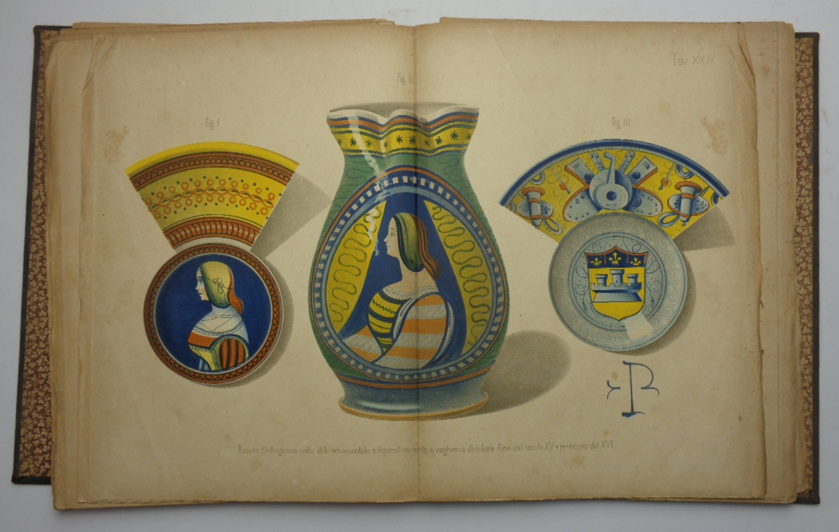 IL RINASCIMENTO DELLE CERAMICHE MAIOLICATE IN FAENZA (con XL TAVOLE).