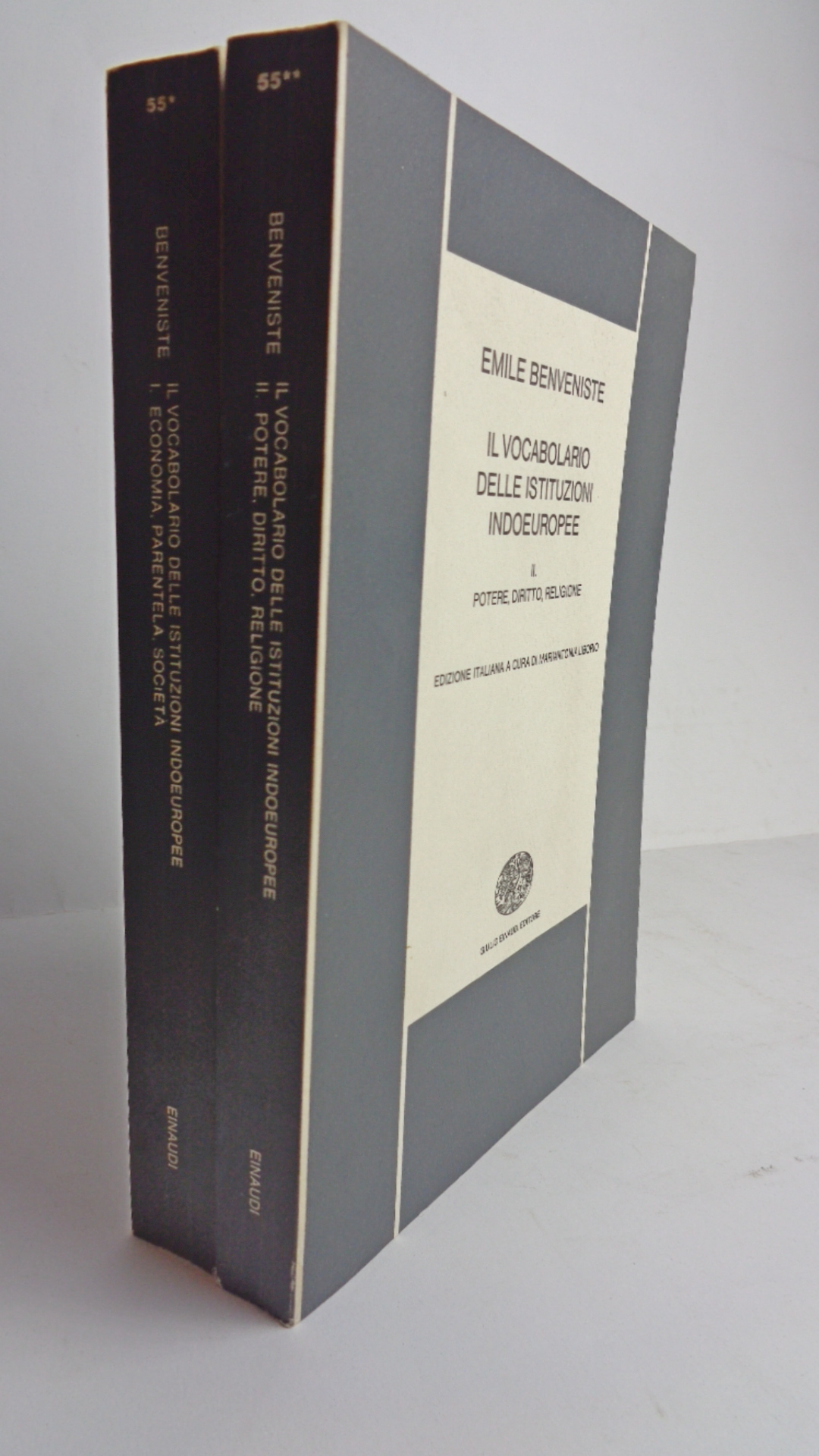 Il vocabolario delle istituzioni indoeuropee. 2 Volumi (Vol I. Economia, …