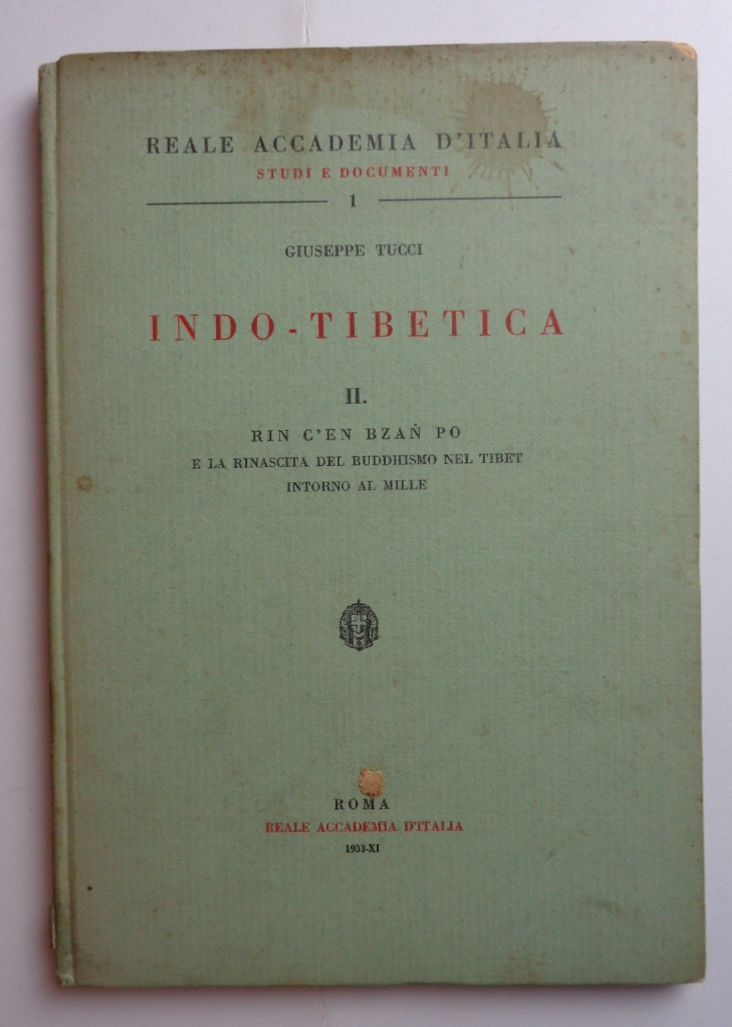 INDO-TIBETICA II. Rin c'en bza? po e la rinascita del …