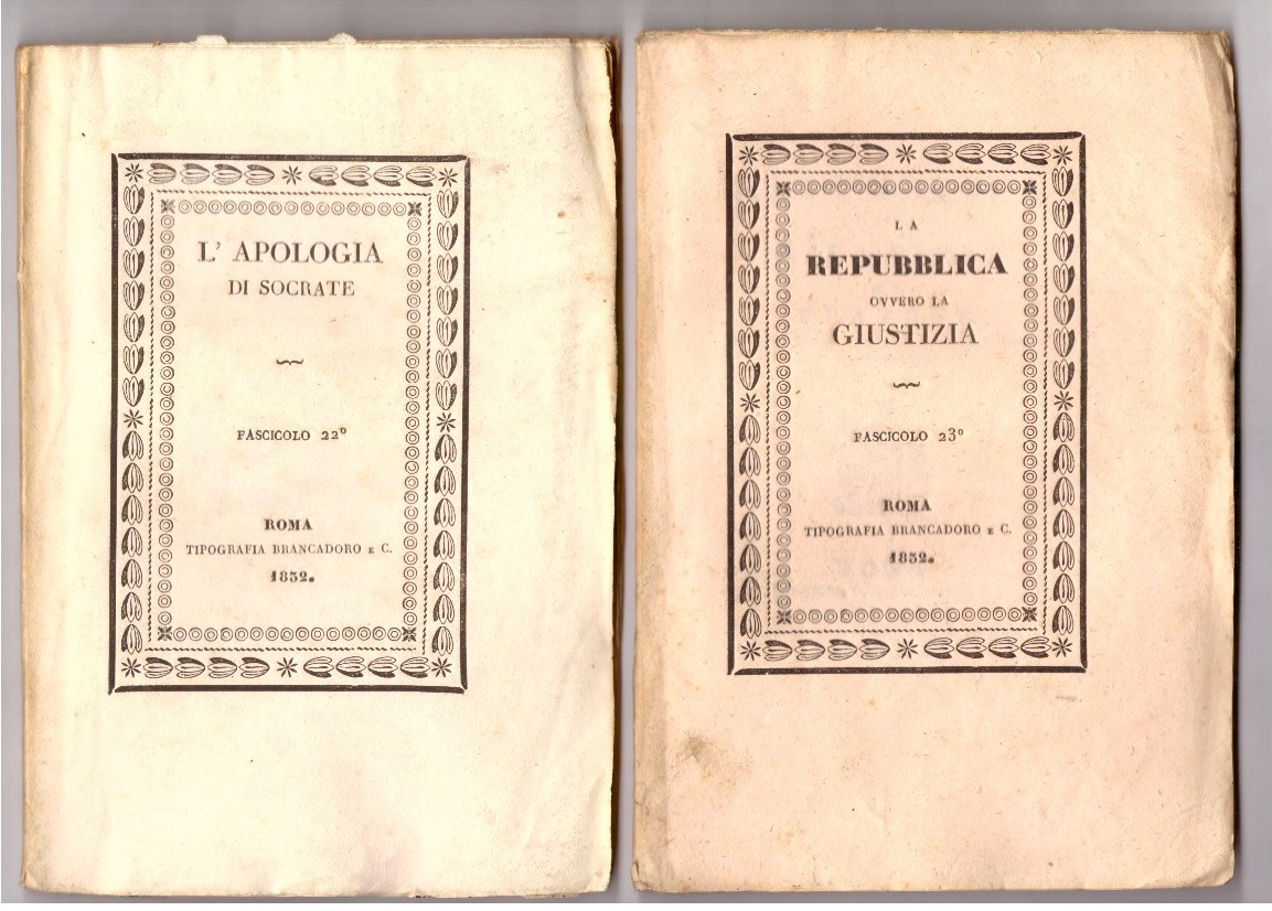 L'APOLOGIA DI SOCRATE.