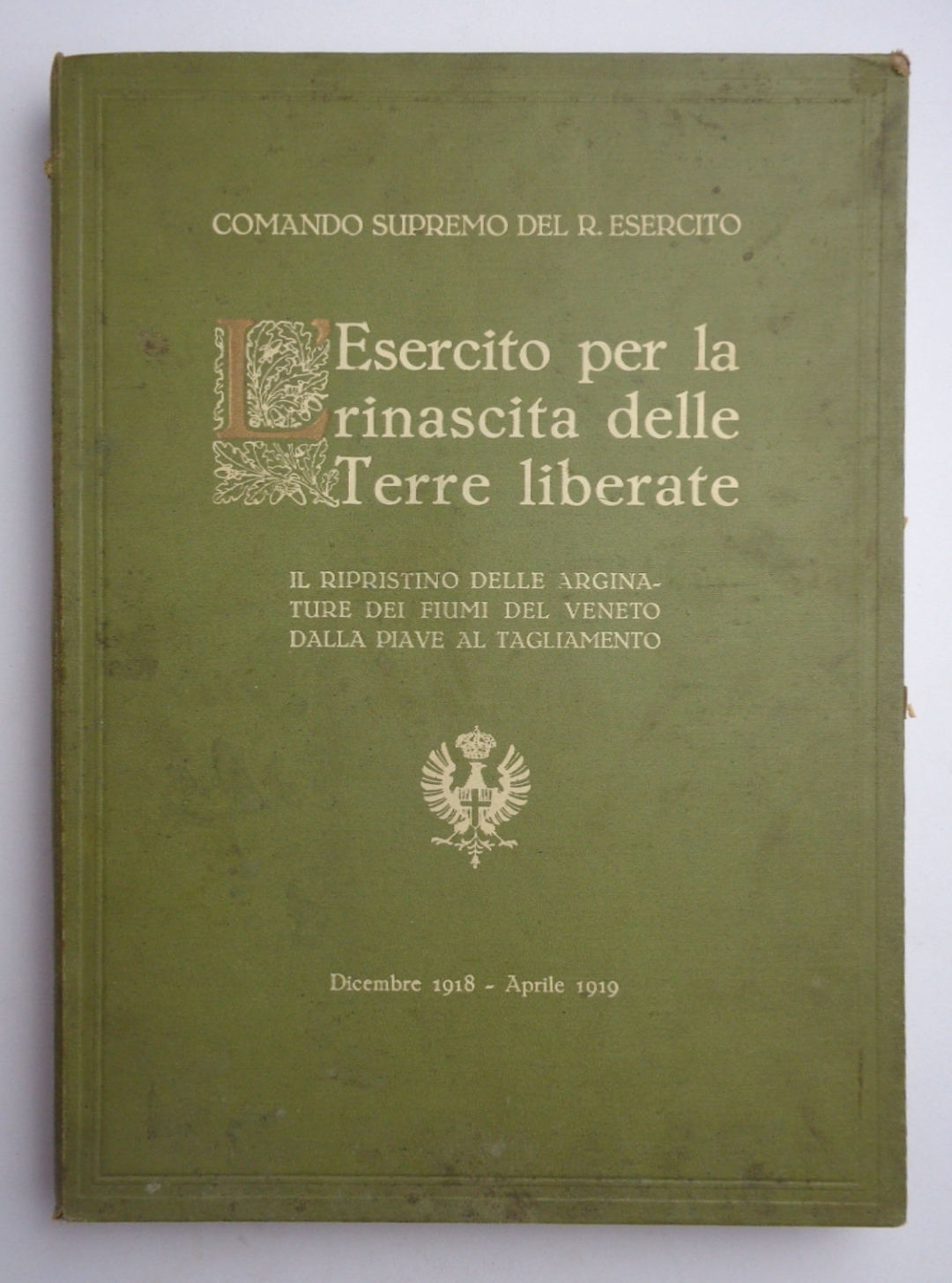 L'ESERCITO PER LA RINASCITA DELLE TERRE LIBERATE. IL RIPRISTINO DELLE …