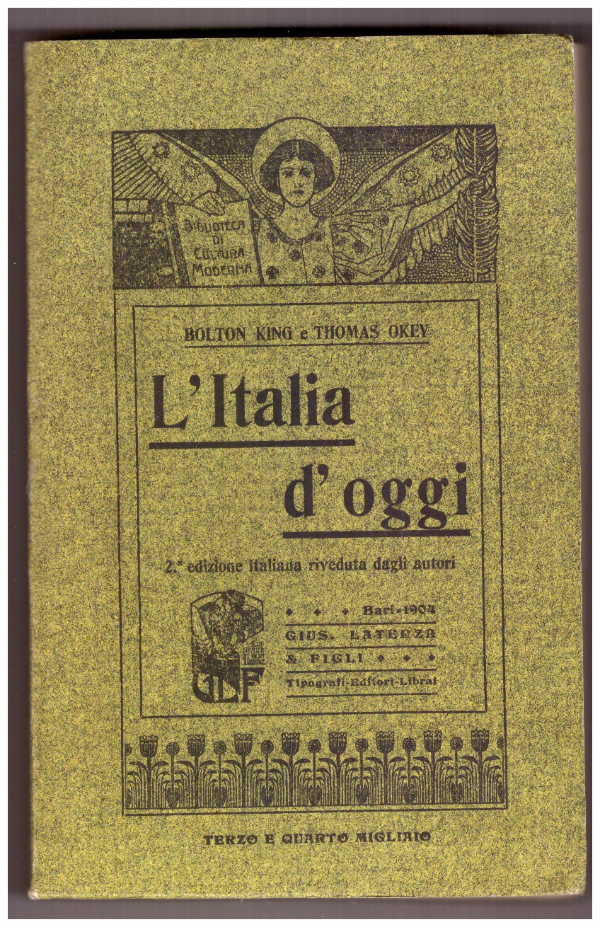 L'ITALIA D'OGGI.
