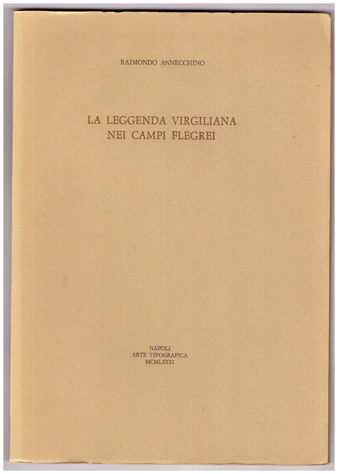 La leggenda virgiliana nei Campi Flegrei
