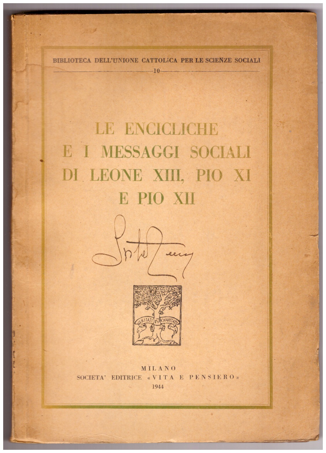 LE ENCICLICHE E I MESSAGGI SOCIALI DI LEONE XIII , …