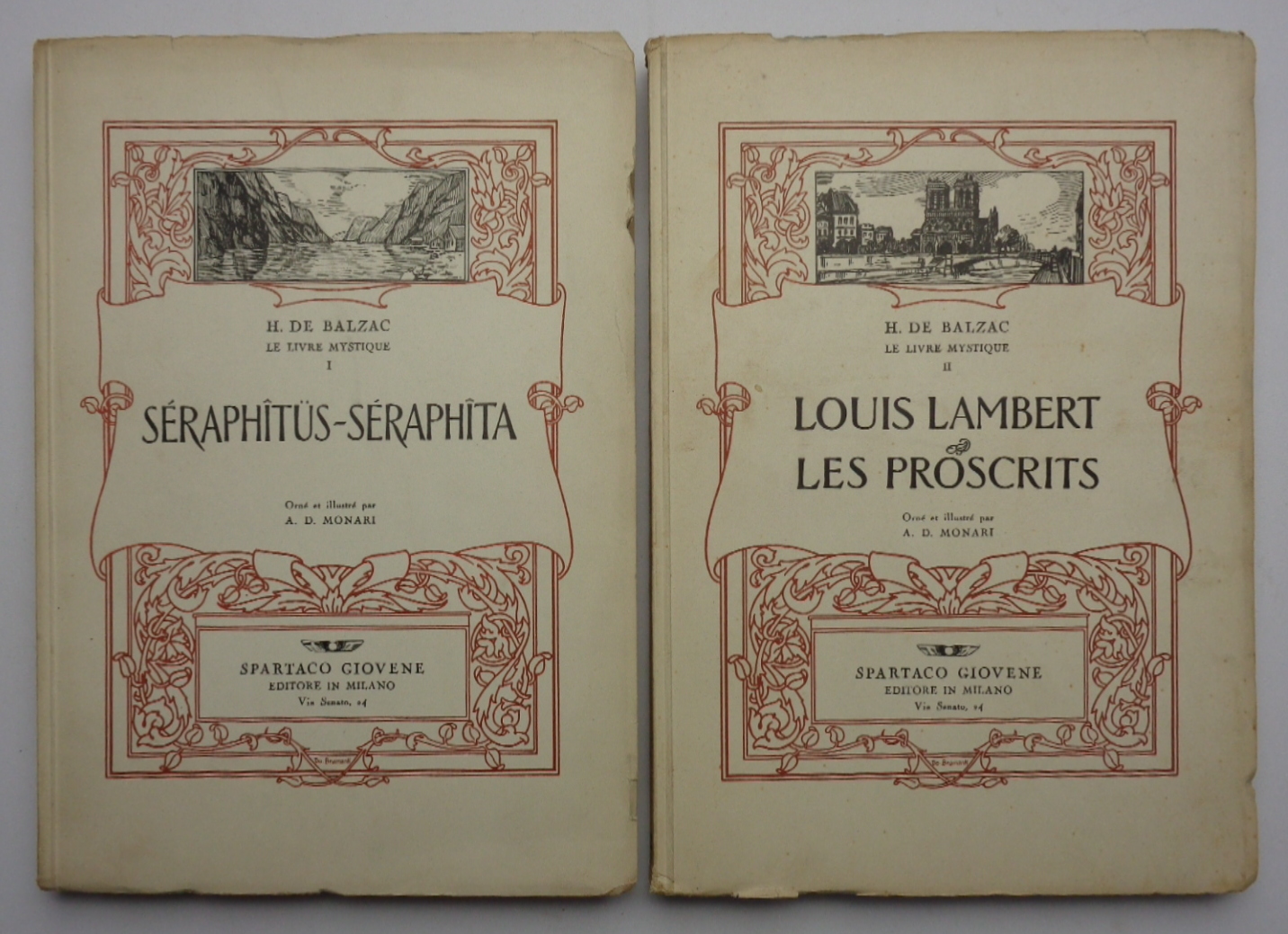 Le livre mystique. 1) SÉRAPHITUS SÉRAPHITA. 2) LOUIS LAMBERT. LES …