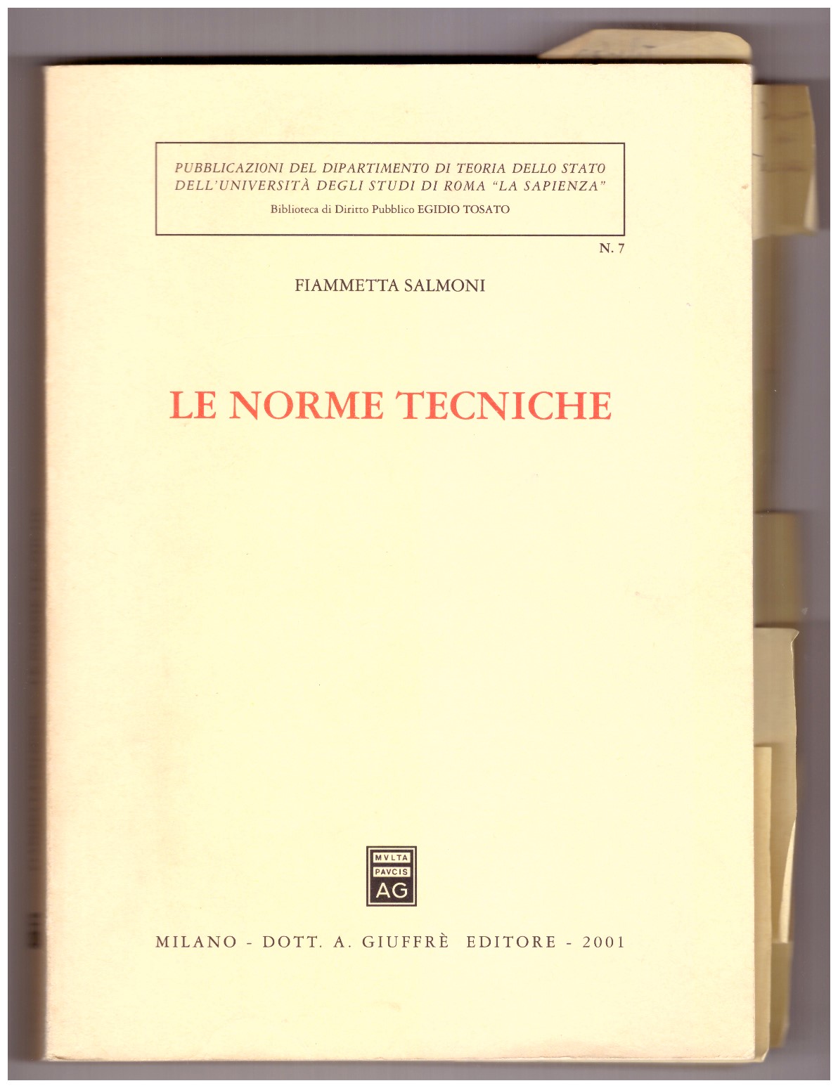 LE NORME TECNICHE.