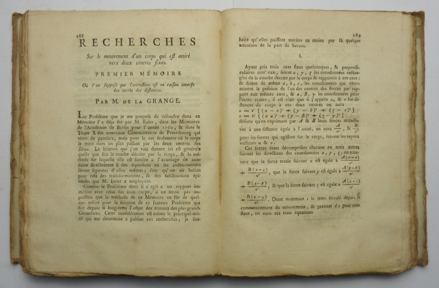 MELANGES DE PHILOSOPHIE ET DE MATHEMATIQUE DE LA SOCIETE' ROYALE …