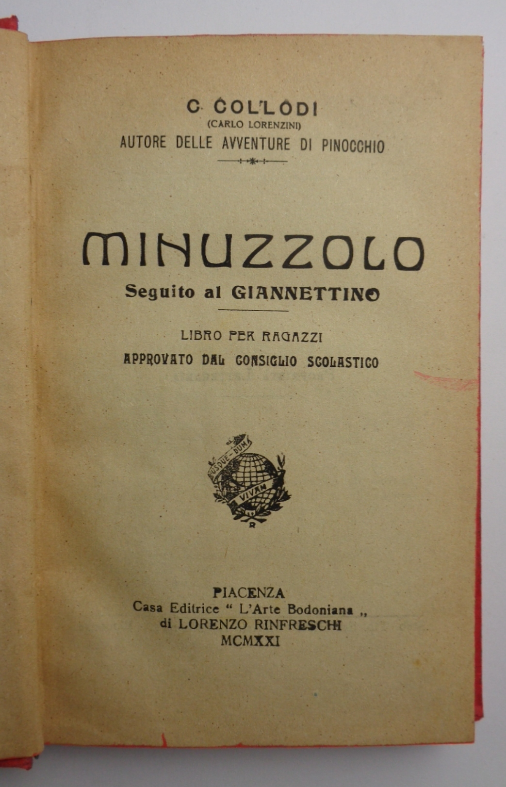 MINUZZOLO. Seguito al Giannettino.