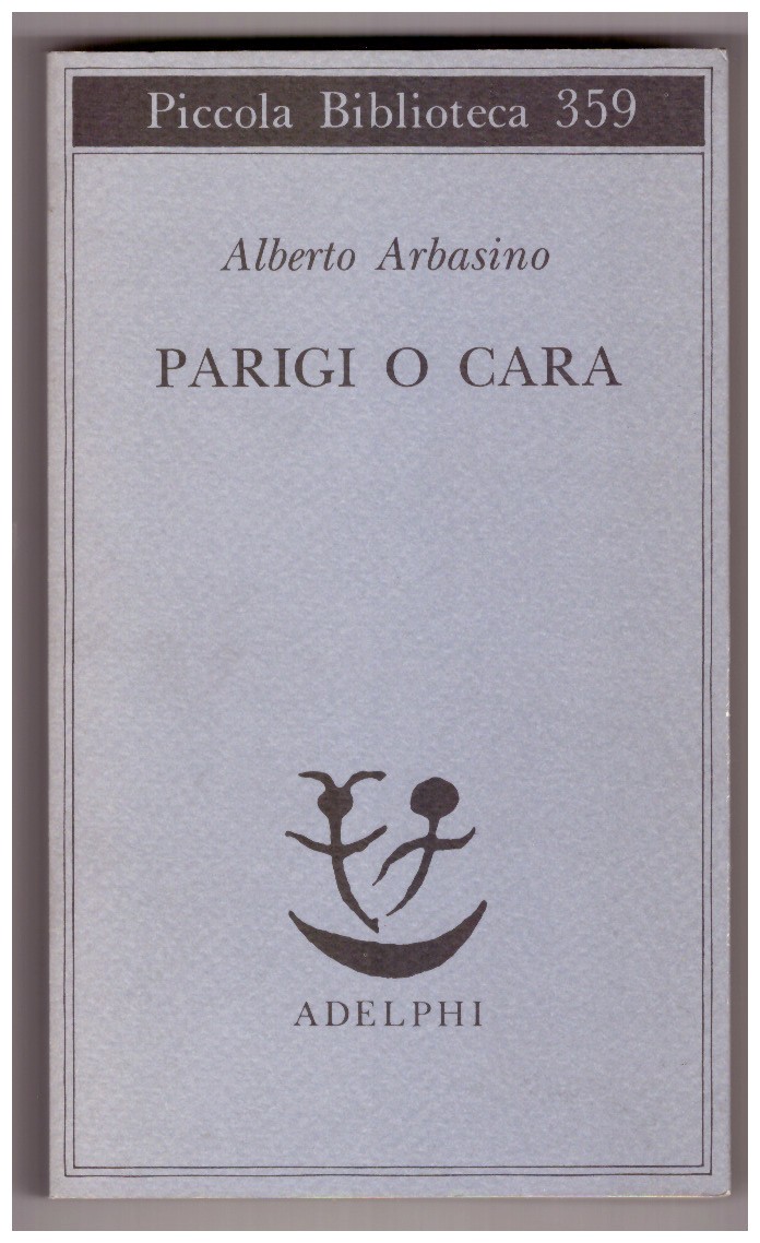 PARIGI O CARA. (Invio autografo a Eugenio Scalfari)