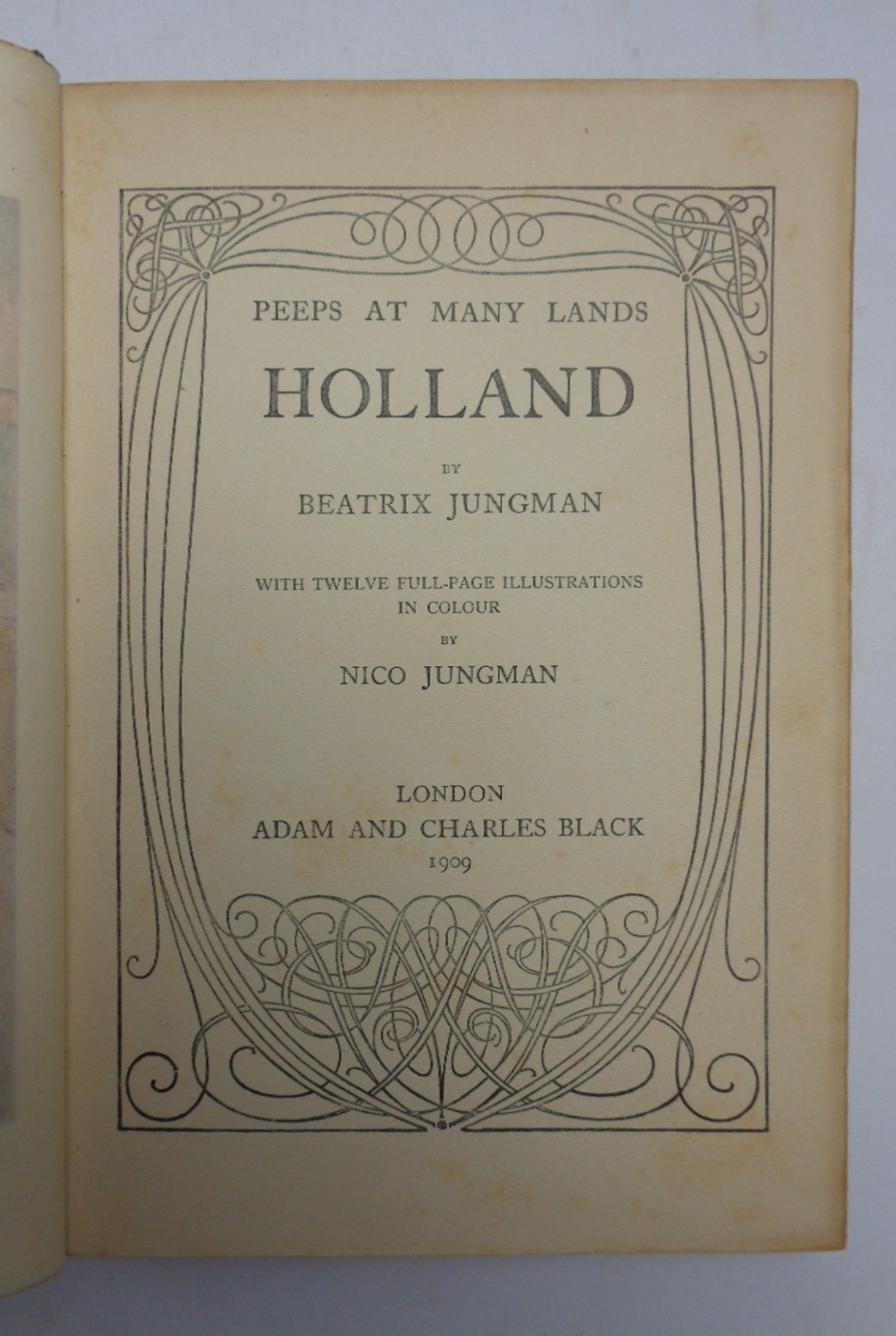 Peeps at Many Lands. HOLLAND. With twelve full-page illustrations in …