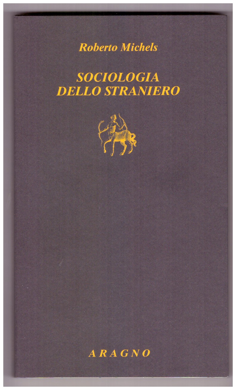 Sociologia dello straniero