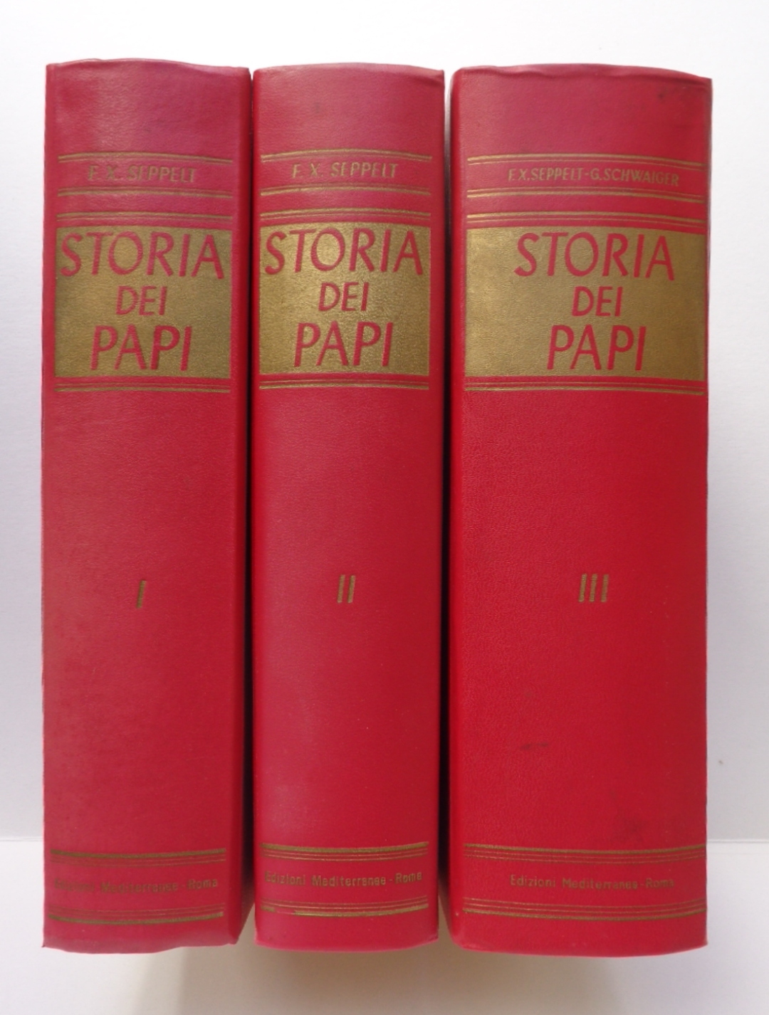 Storia dei papi. Voll. I-II-III