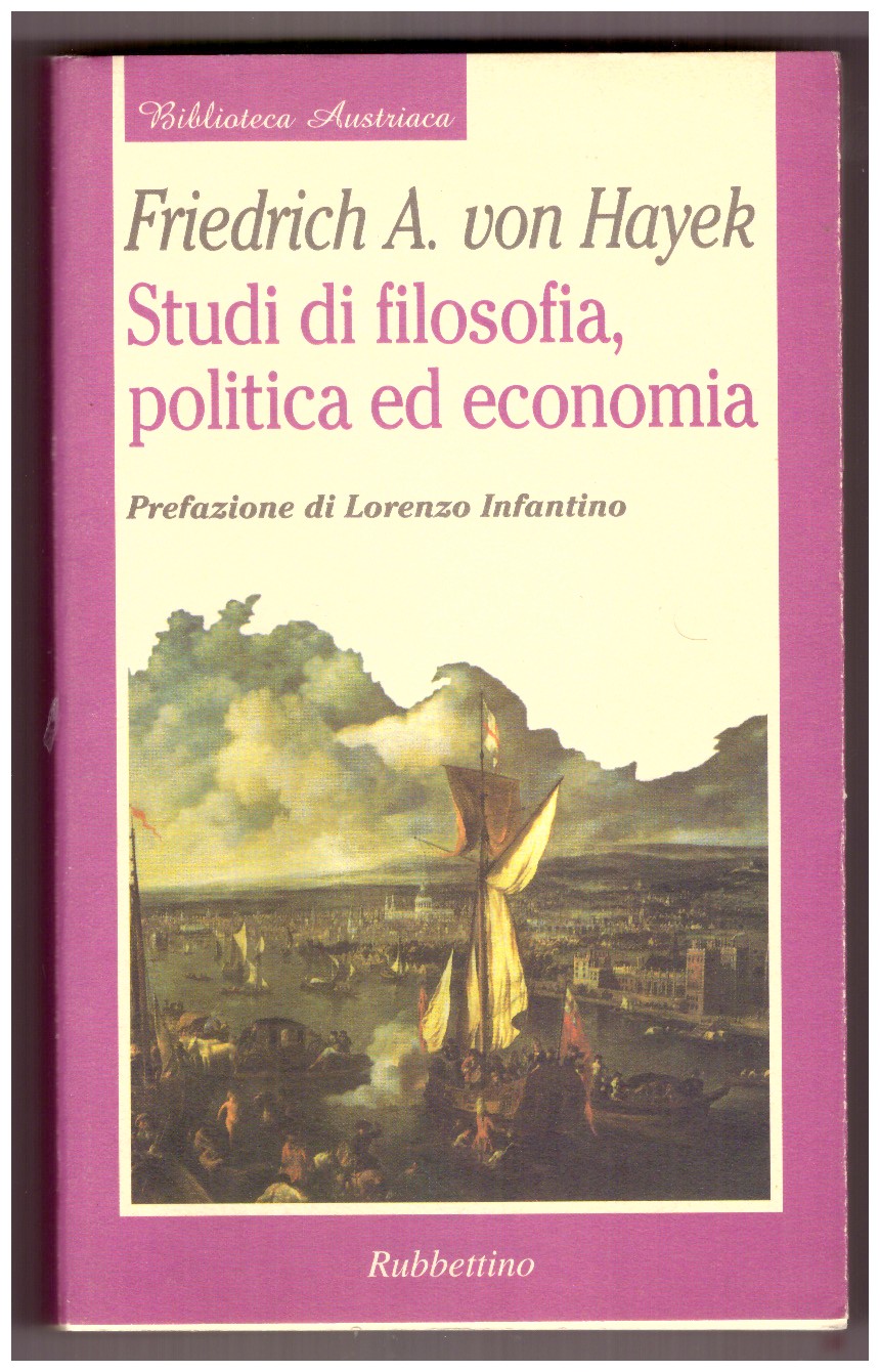 STUDI DI FILOSOFIA, POLITICA ED ECONOMIA.