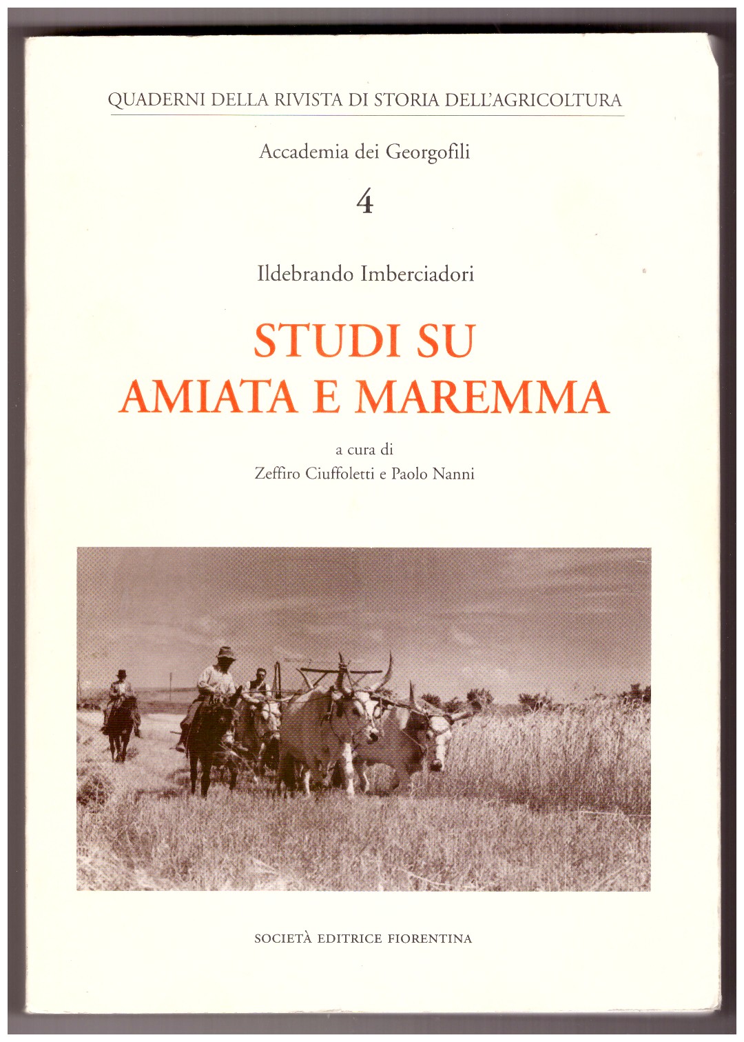STUDI SU AMIATA E MAREMMA.