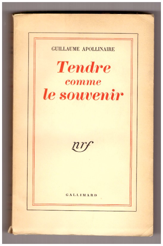 TENDRE COMME LE SOUVENIR.