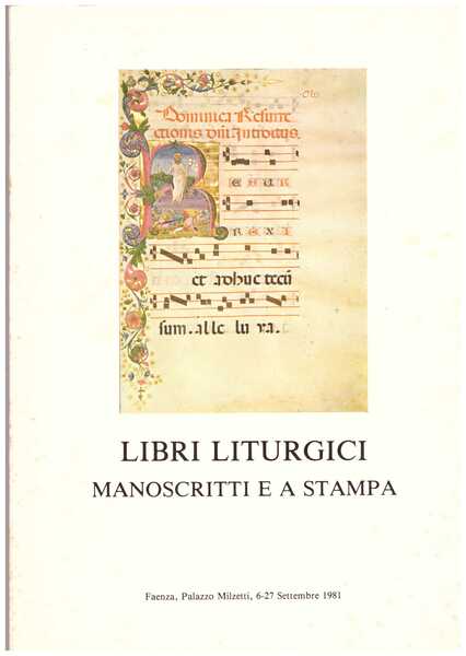 Libri liturgici manoscritti a stampa