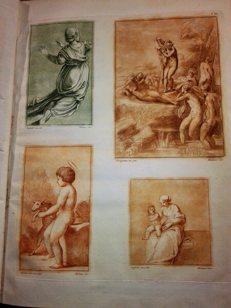 Disegni originali d'eccellenti pittori esistenti nella Real Galleria di Firenze …