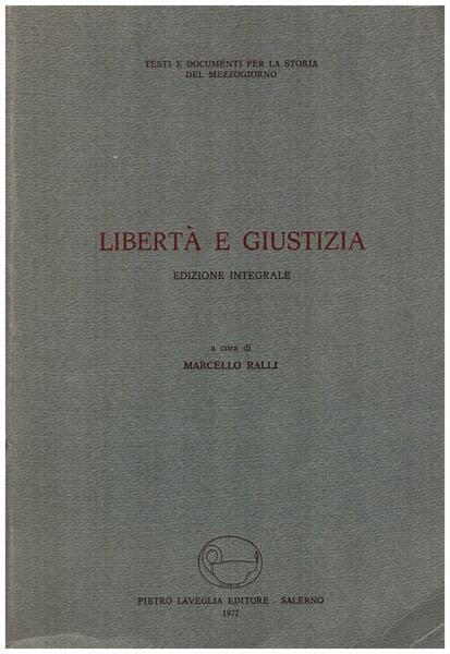 Libertà e Giustizia