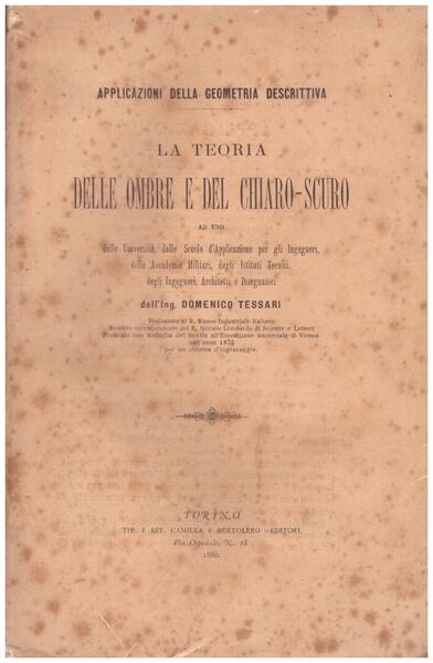 La teoria delle ombre e del chiaro-scuro, ad uso delle …