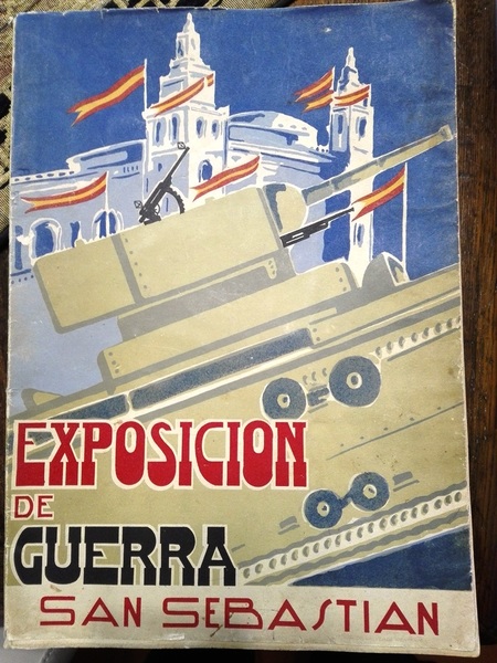 Exposicion de material de guerra tomado al enemigo